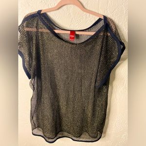 Gold Metallic Swimsuit Coverup